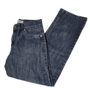 Levis 514 Straight Jeans Womens Size 14 Mid Rise Medium Wash Denim Pants